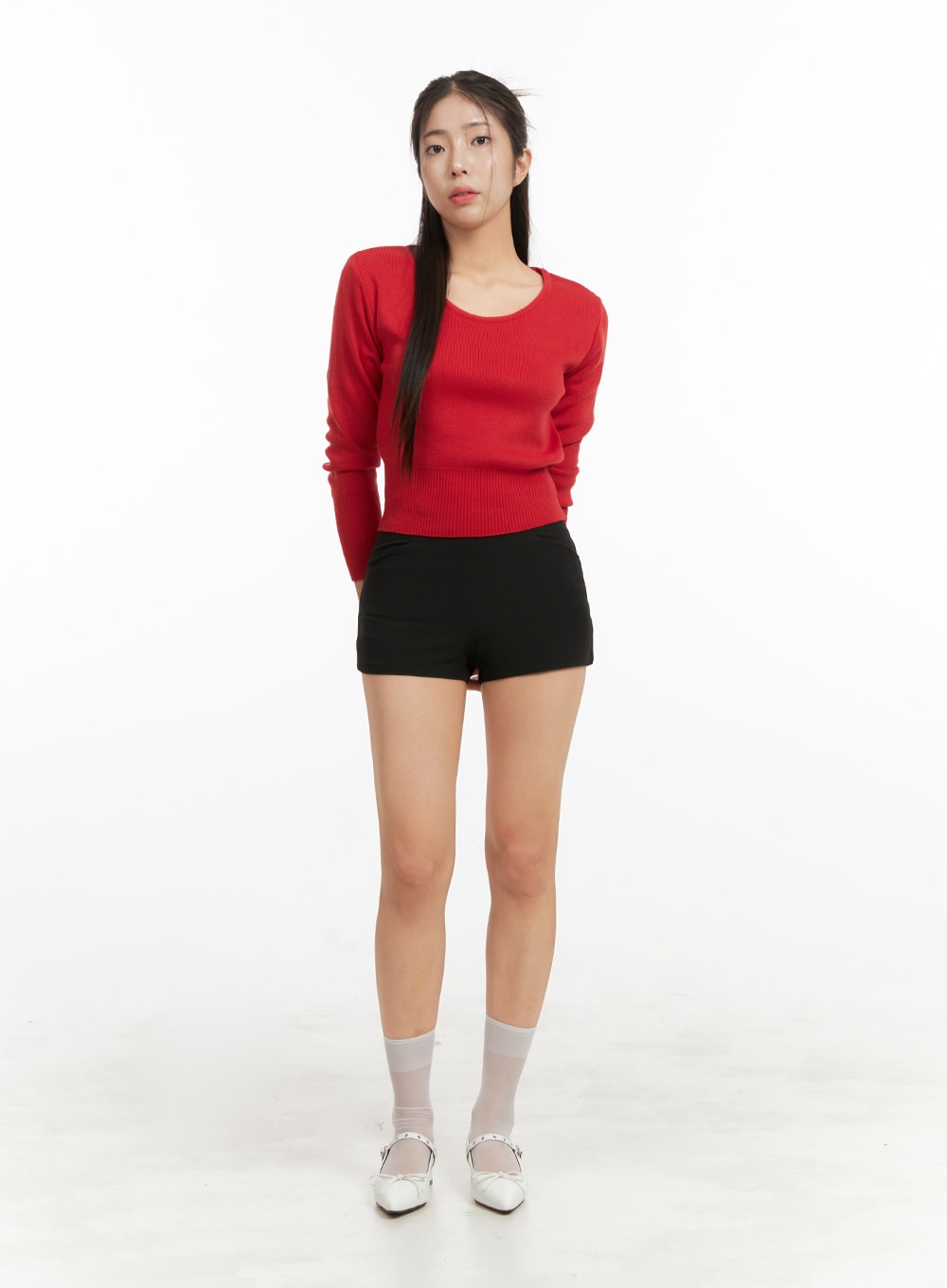 Classic Round Neck Sweater OA429