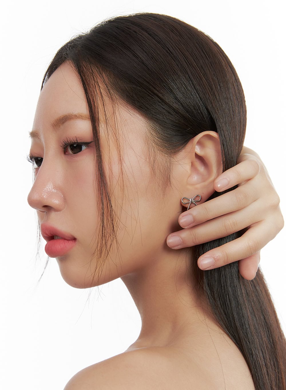 Luna Ribbon Earrings IS413