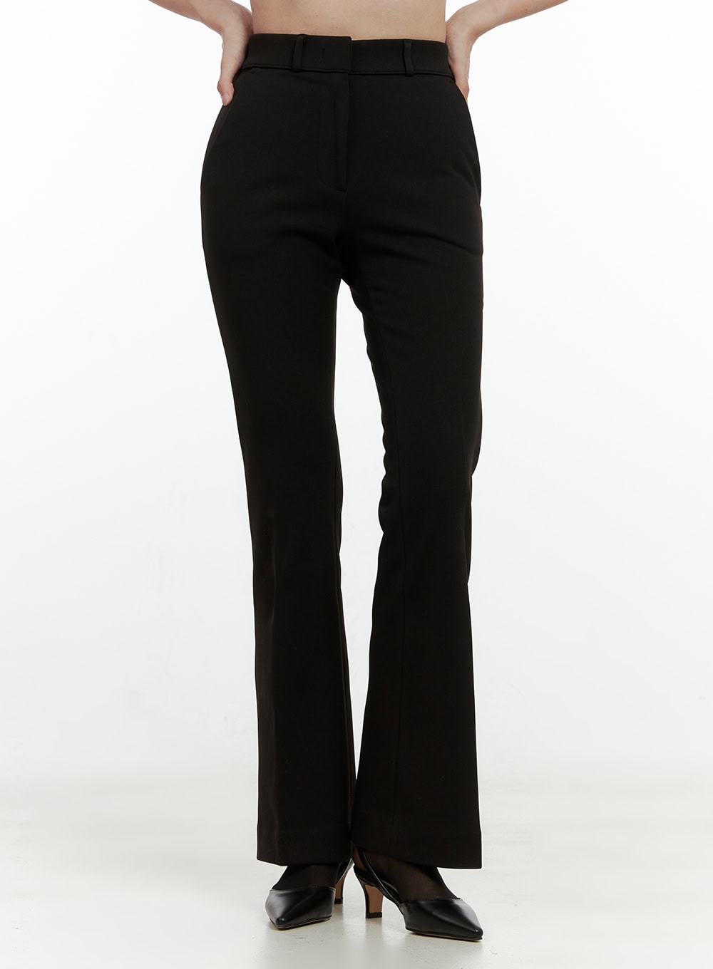 Flared Warm Trousers ON408