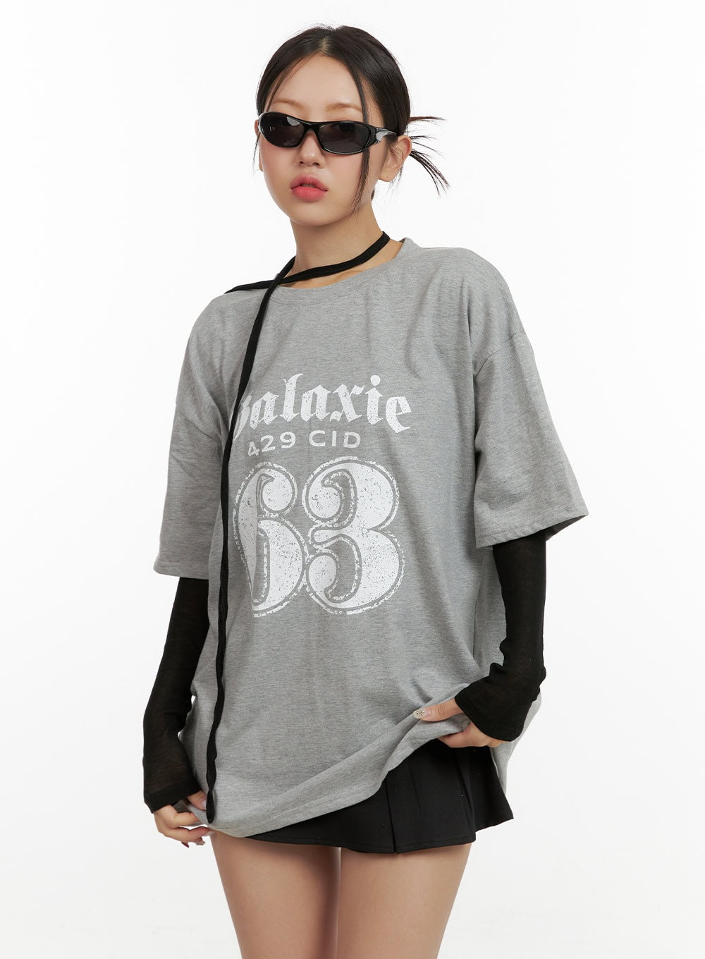 Oversized Graphic T-Shirt OU403