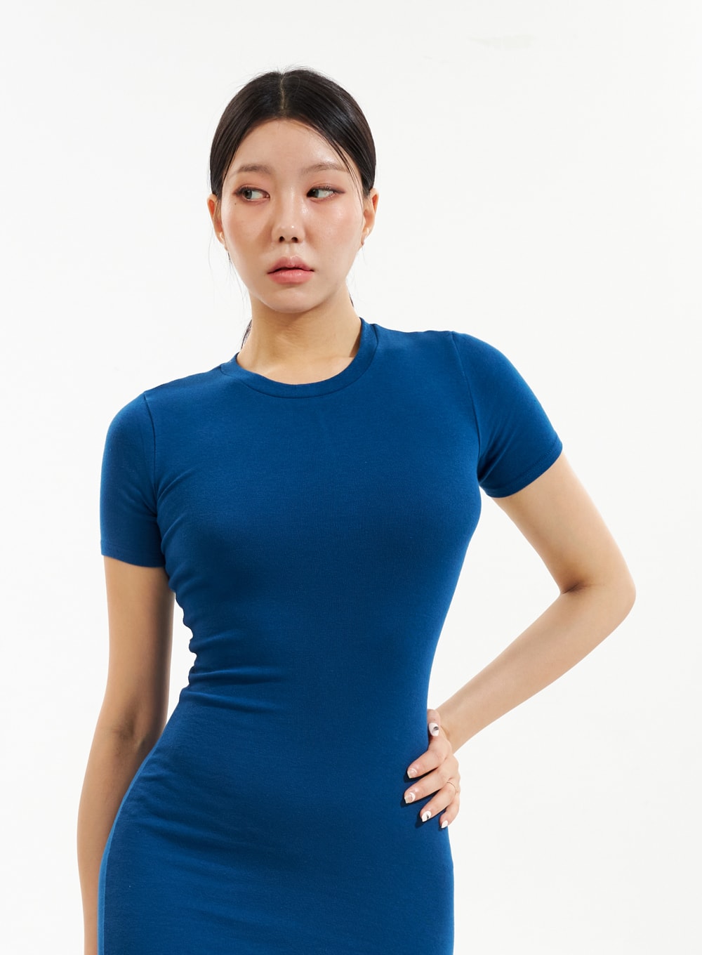 Crewneck Maxi Dress IU309