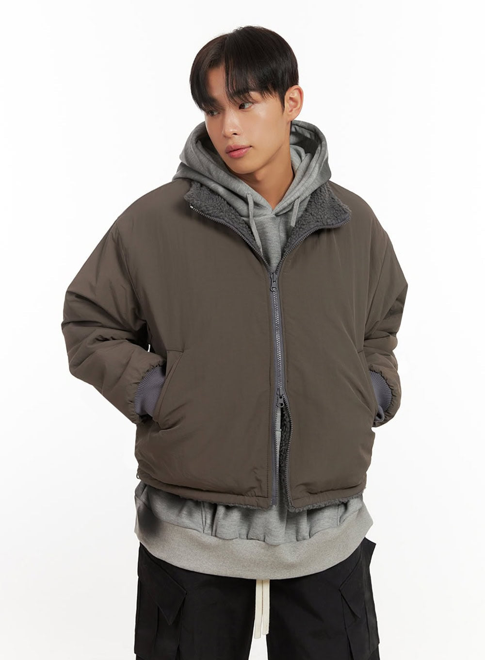 Men's Reversible Puffer Jacket ID406