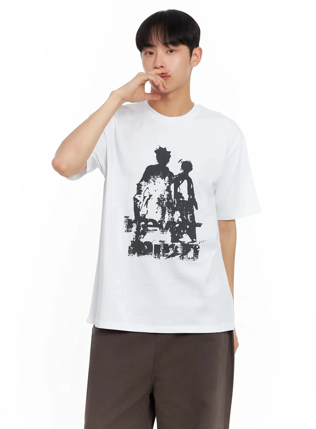 Men's Abstract Graphic T-Shirt IL516