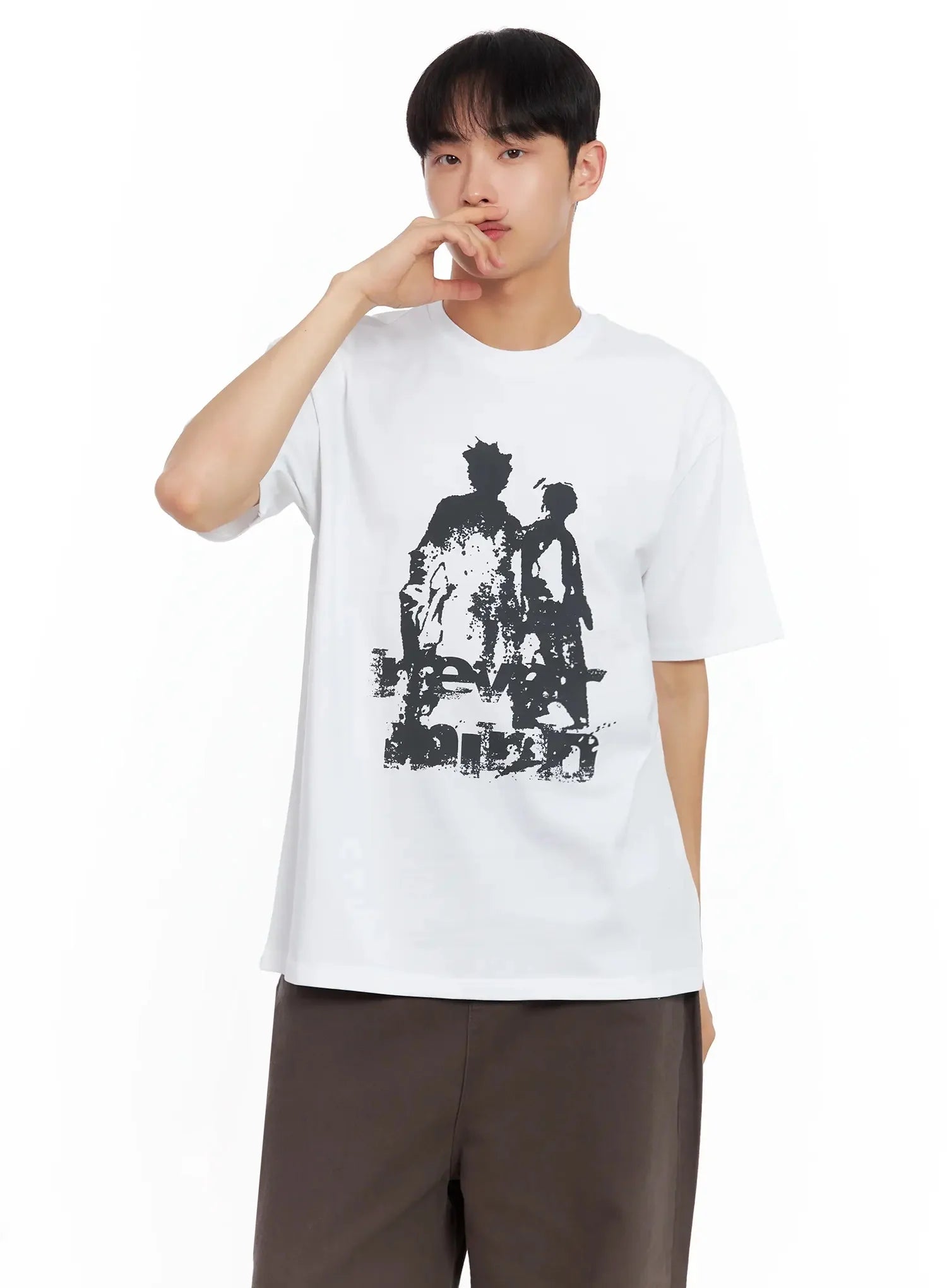 Men's Abstract Graphic T-Shirt IL516