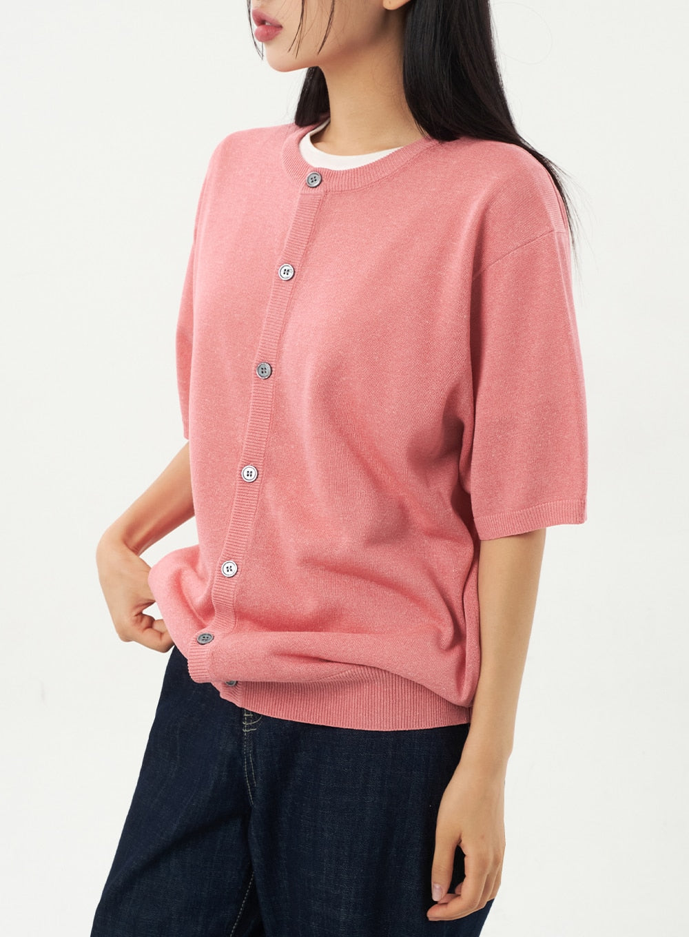 Half Sleeve Cardigan Unisex CA326