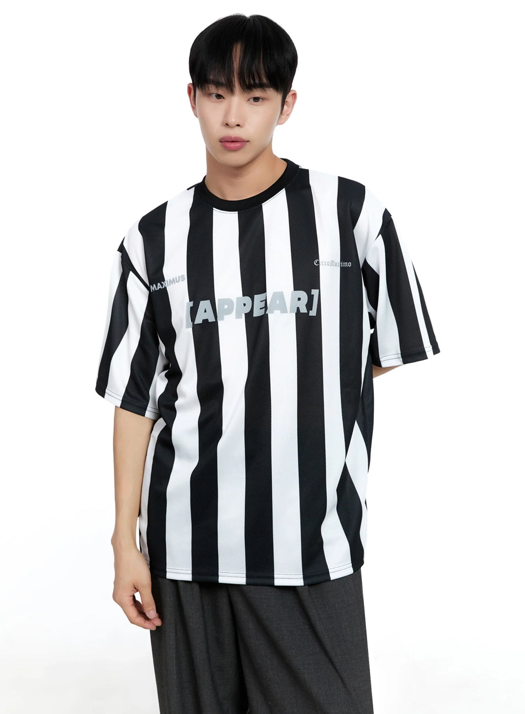 Men's Stripe Jersey Tee IG520