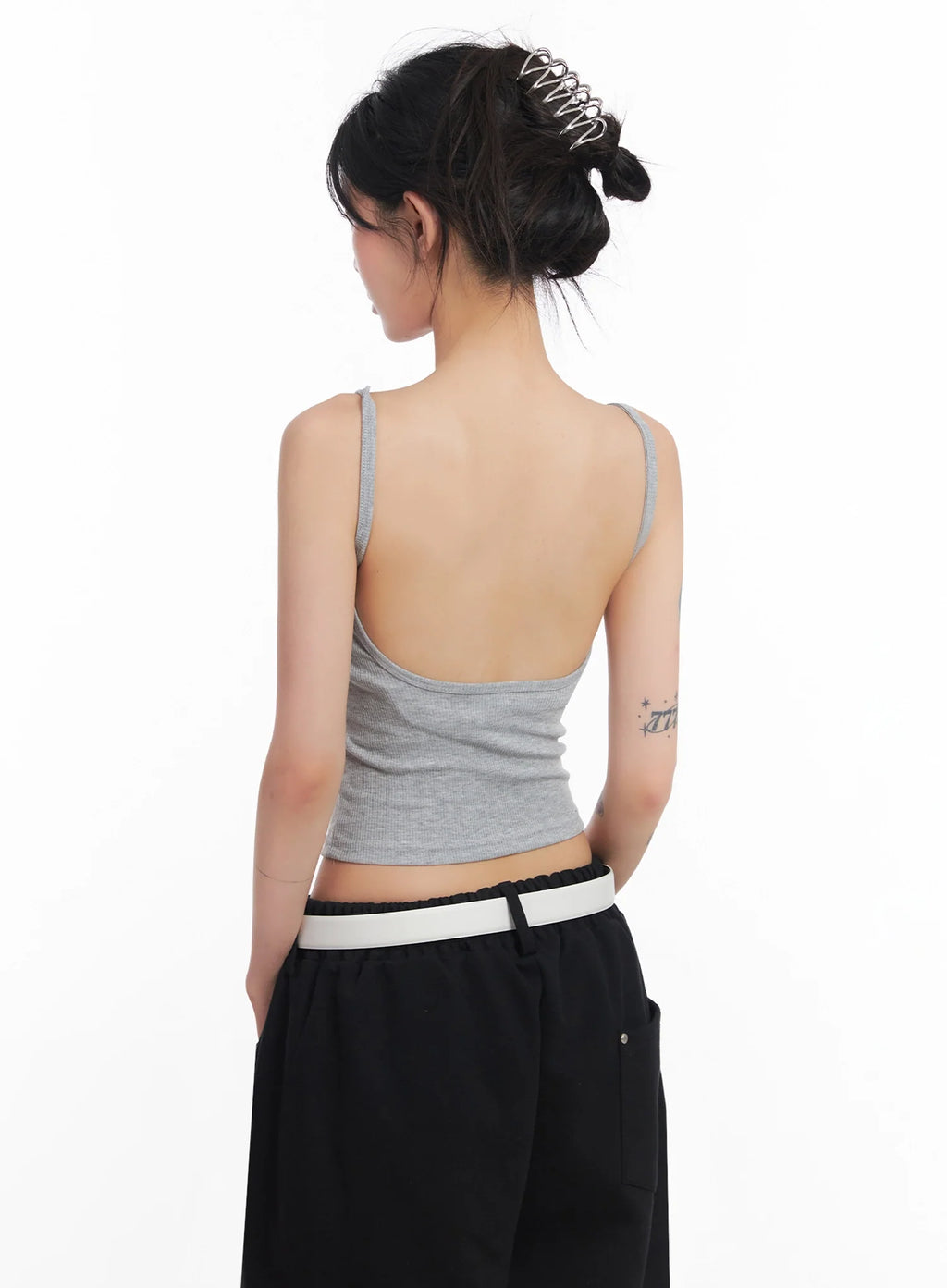 Ribbed Cap-Sleeve Tank IC503