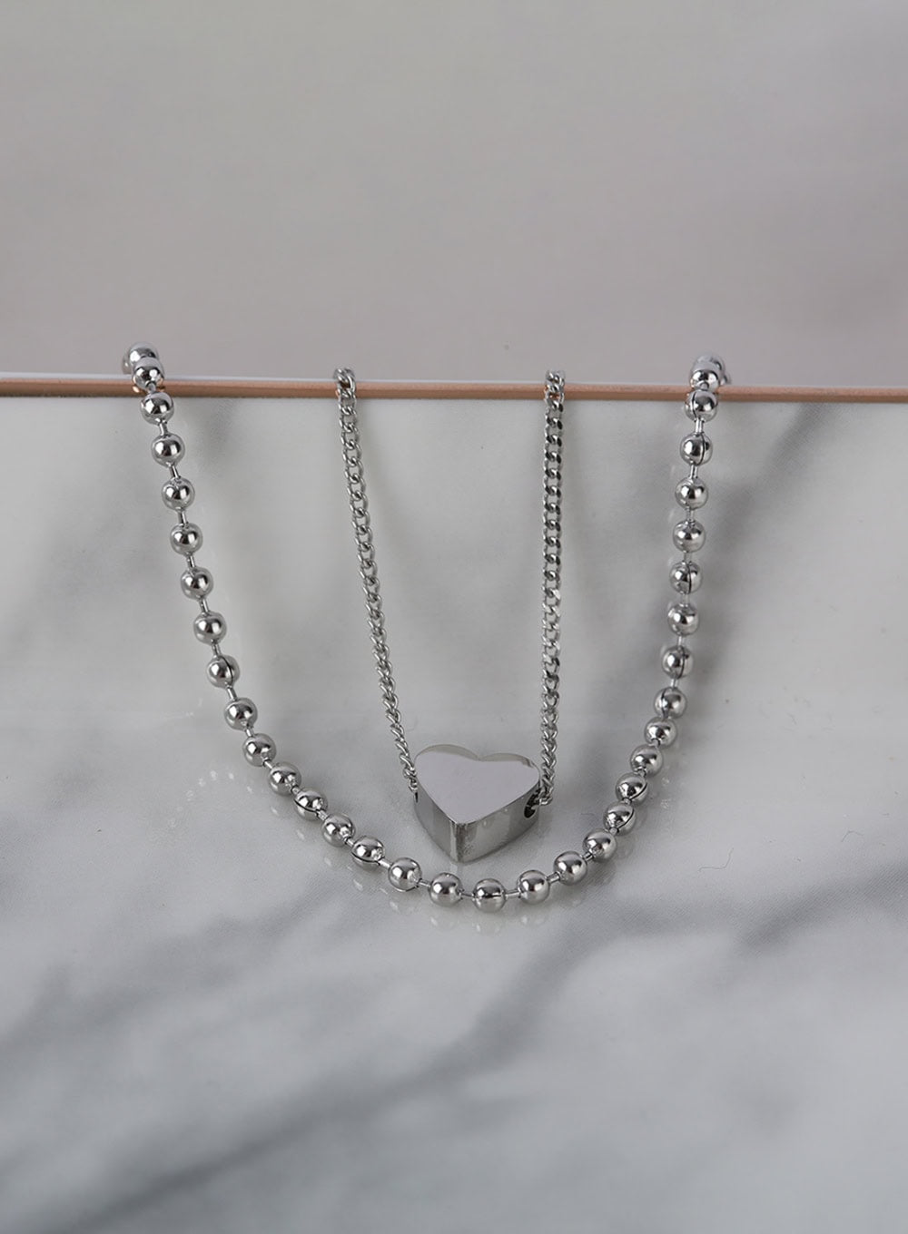 Square Heart Necklace IL403