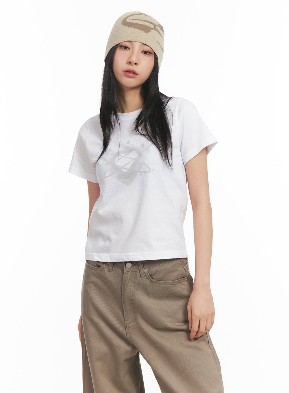 Heart Graphic T-Shirt CM504