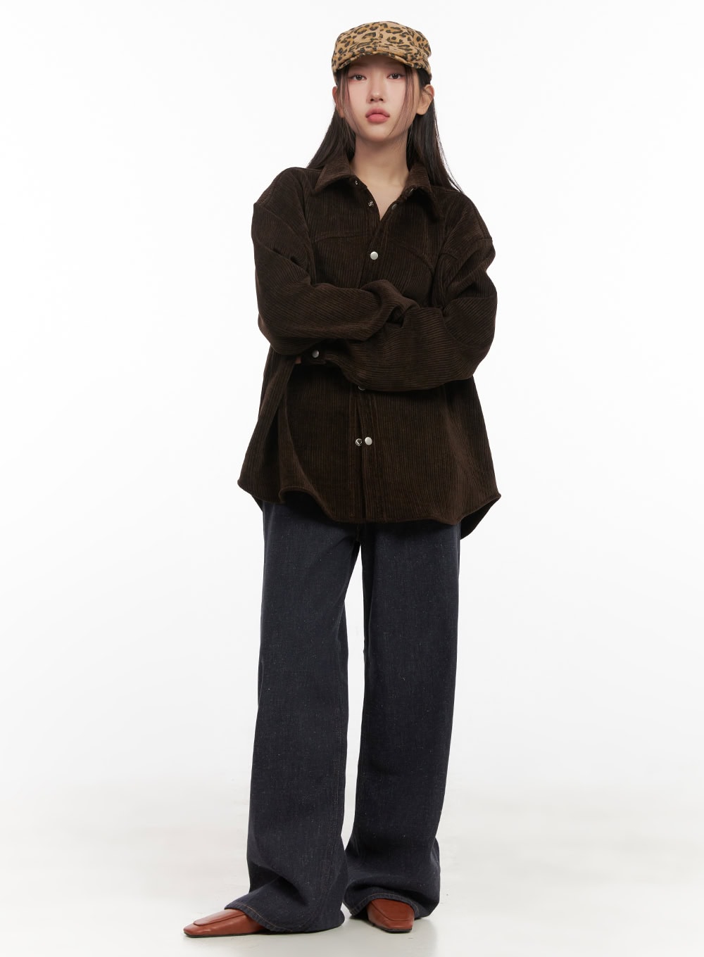 Oversize Collar Jacket CD413