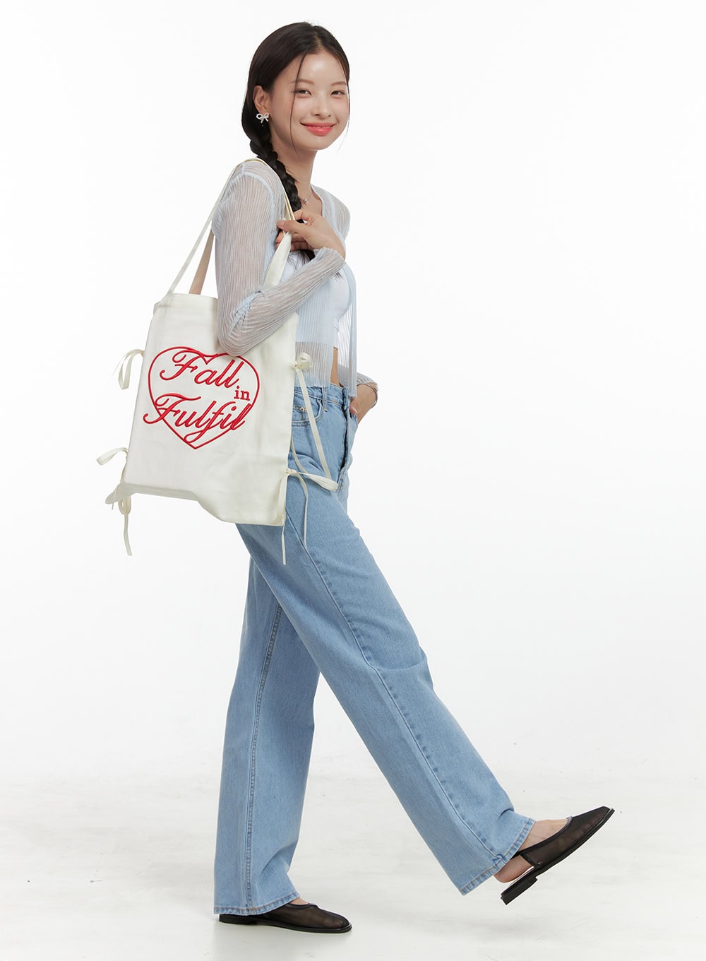 Light Straight Leg Jeans OL411