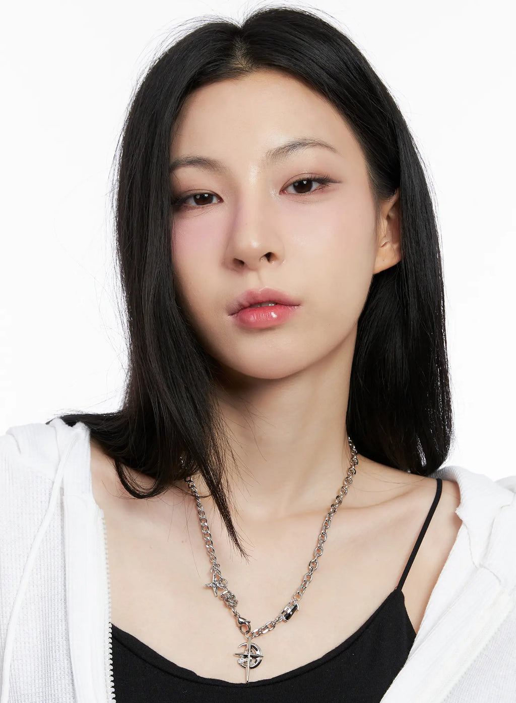 Lunar Charm Chain Necklace CG526