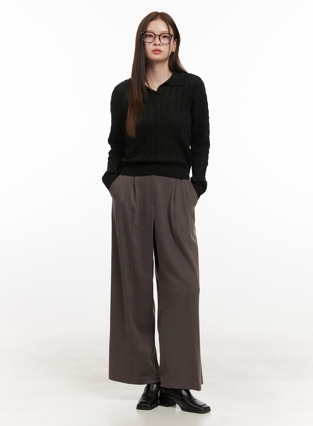 Cozy Cable Knit Sweater OD417