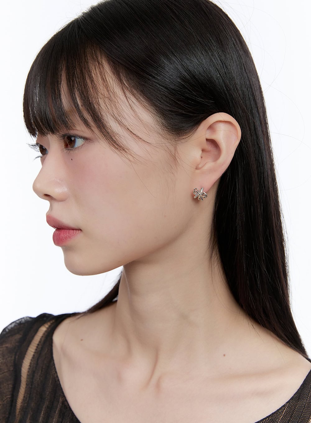 Double Ribbon Earrings IG406