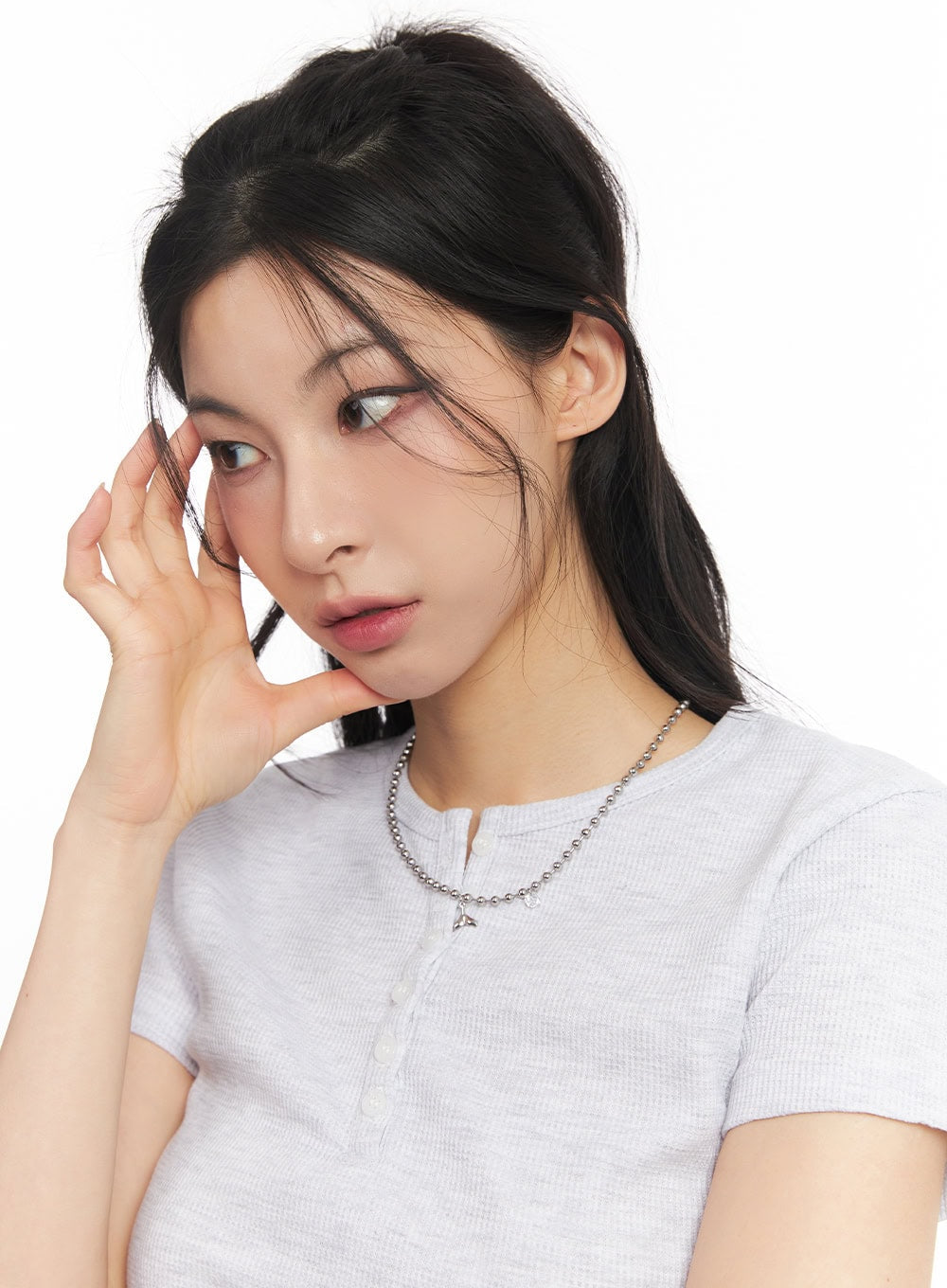 Bold Tail Necklace CA516