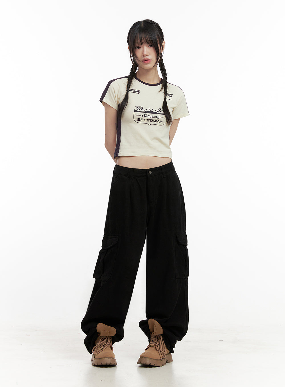 Graphic Two Color Tee CY312