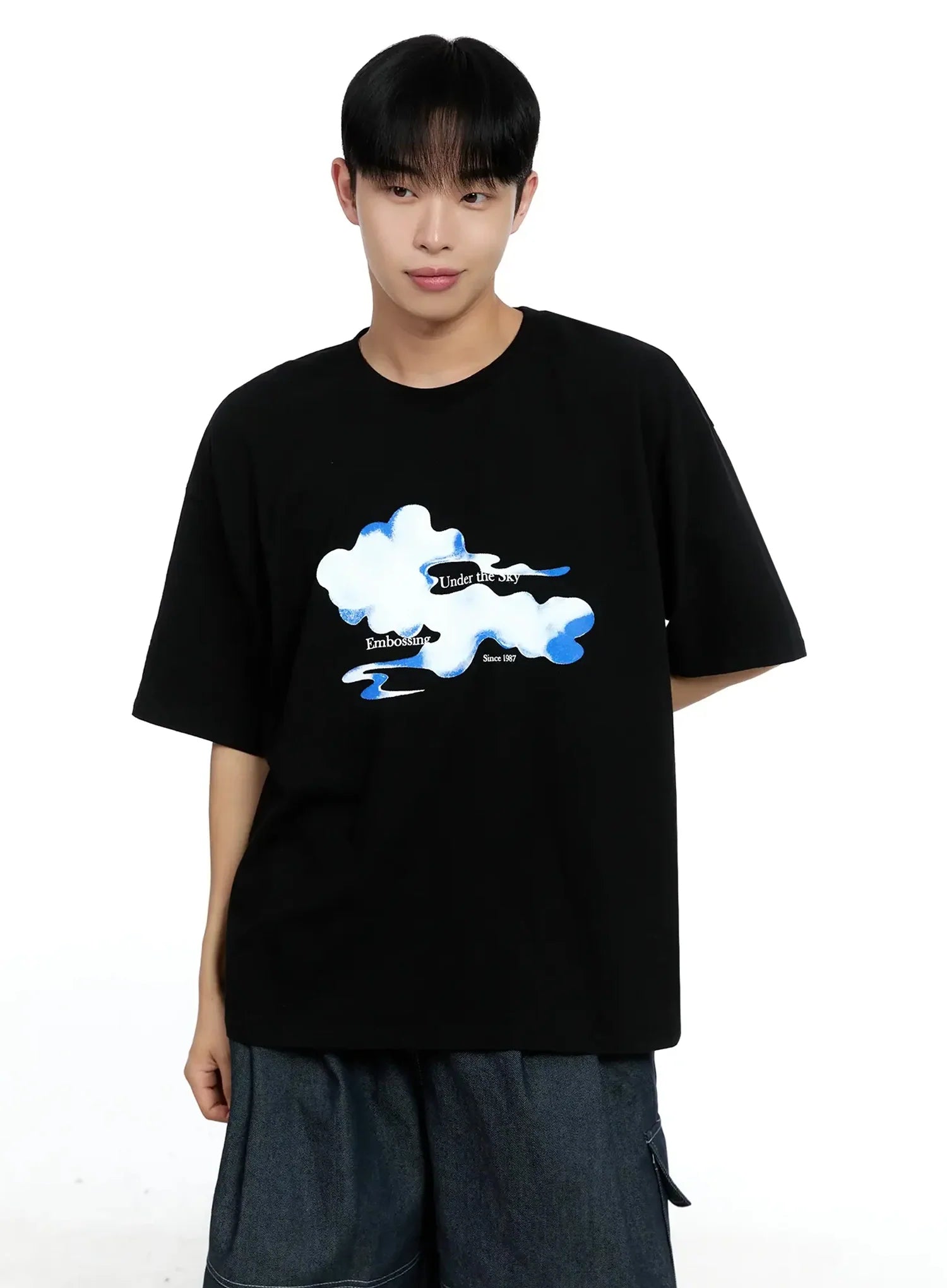 Men's Cloud Graphic T-shirt IG520