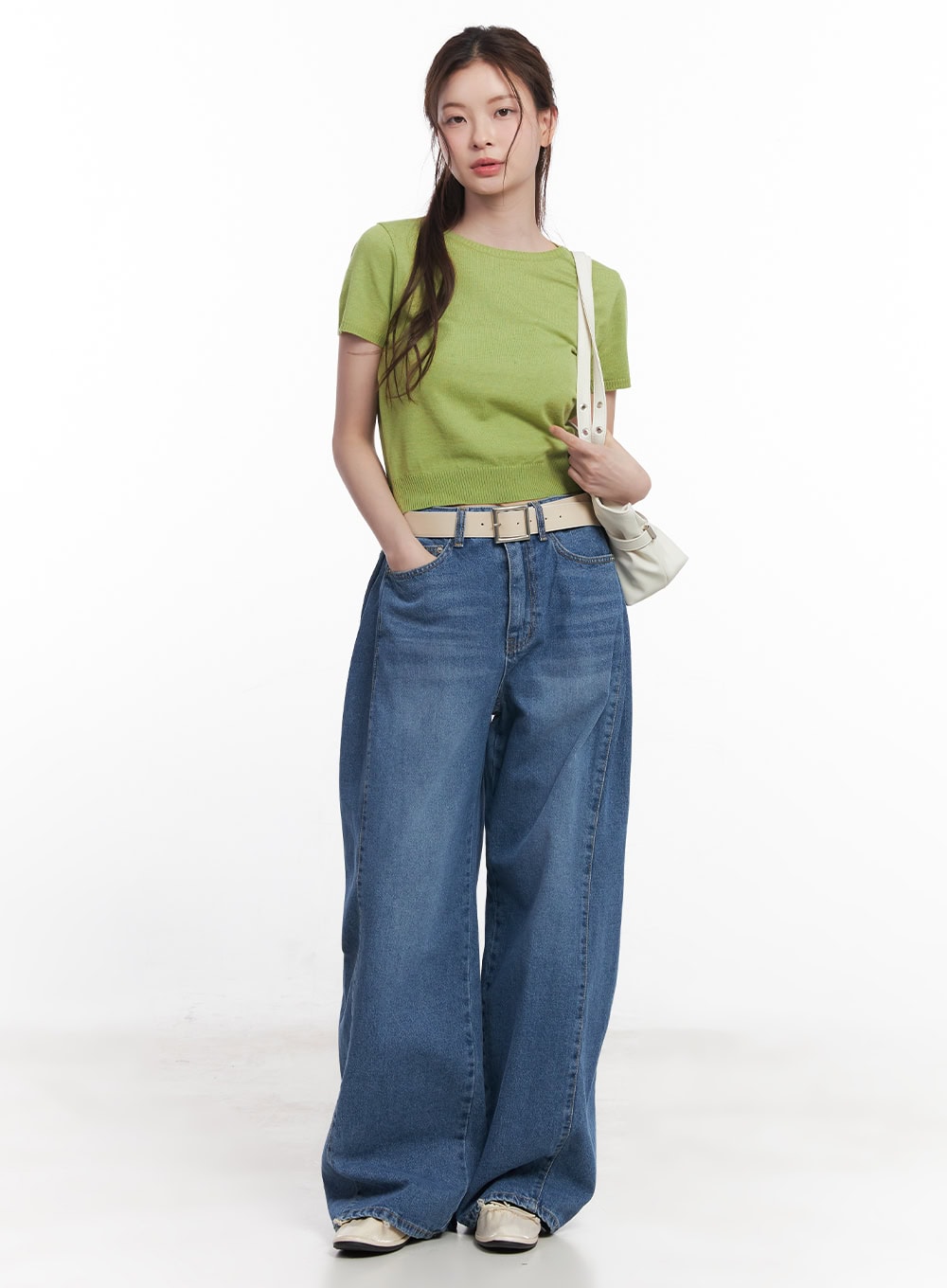 Slim-Fit Short Sleeve Sweater CY519