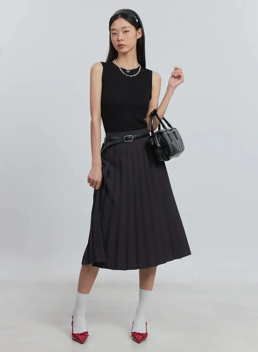 Basic Round-Neck Tank Top IU512