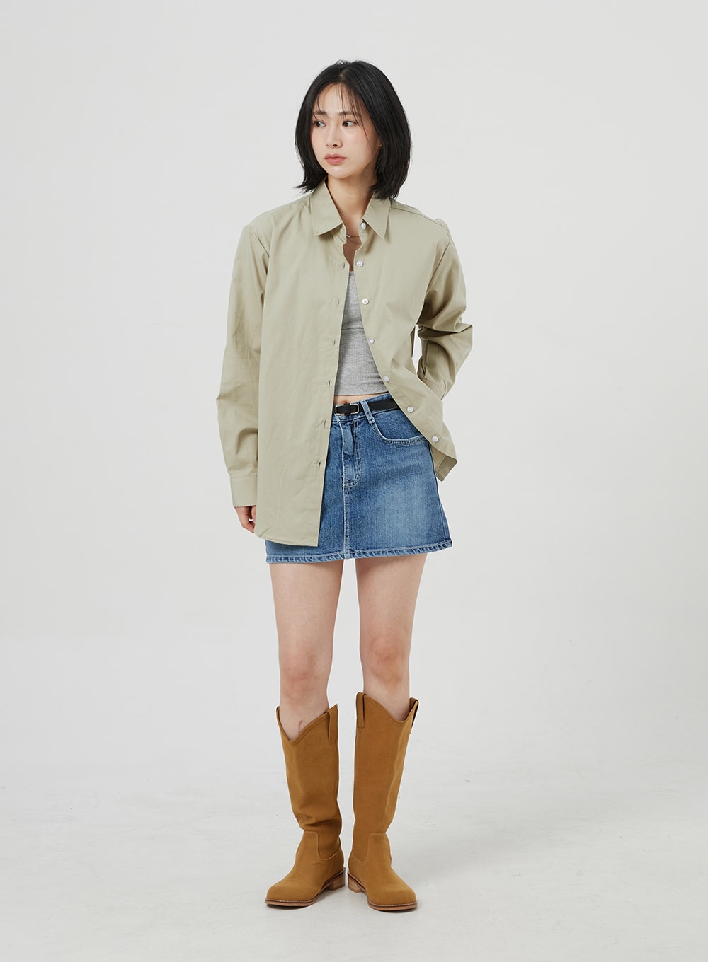 Oversized Color Shirt OM303