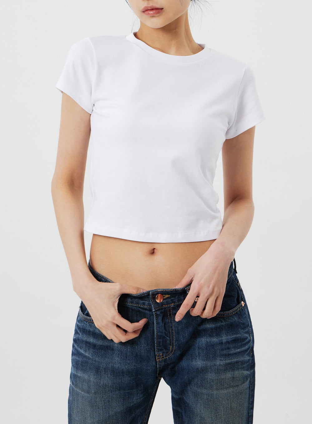 Cropped Basic Tee CF321