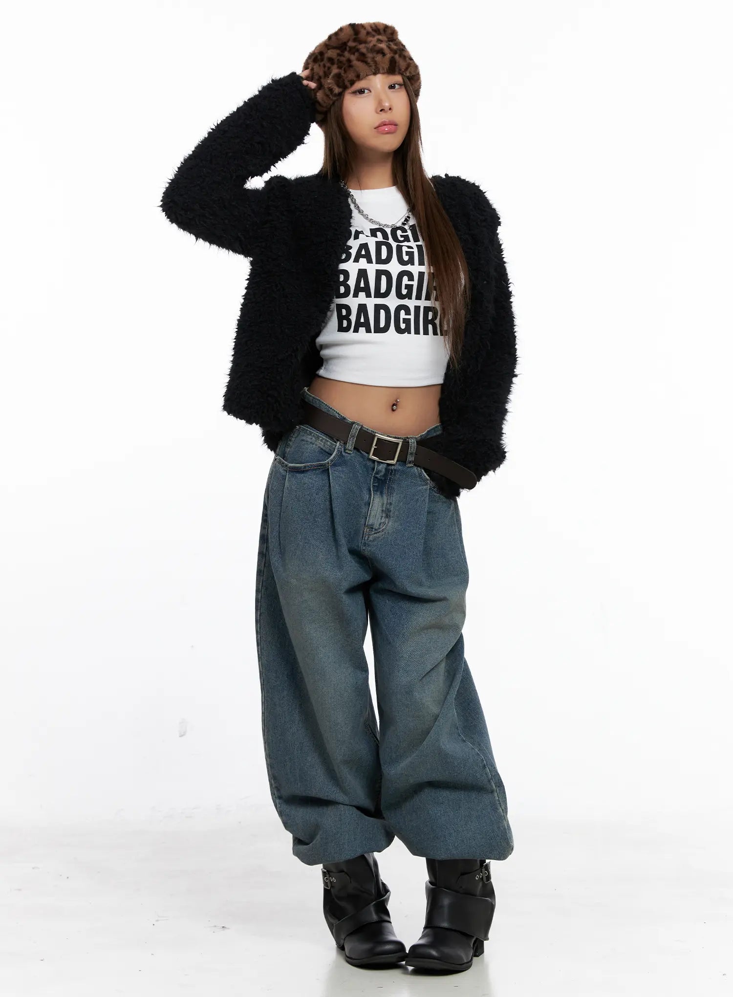 Cozy Faux Fur Cardigan CS524