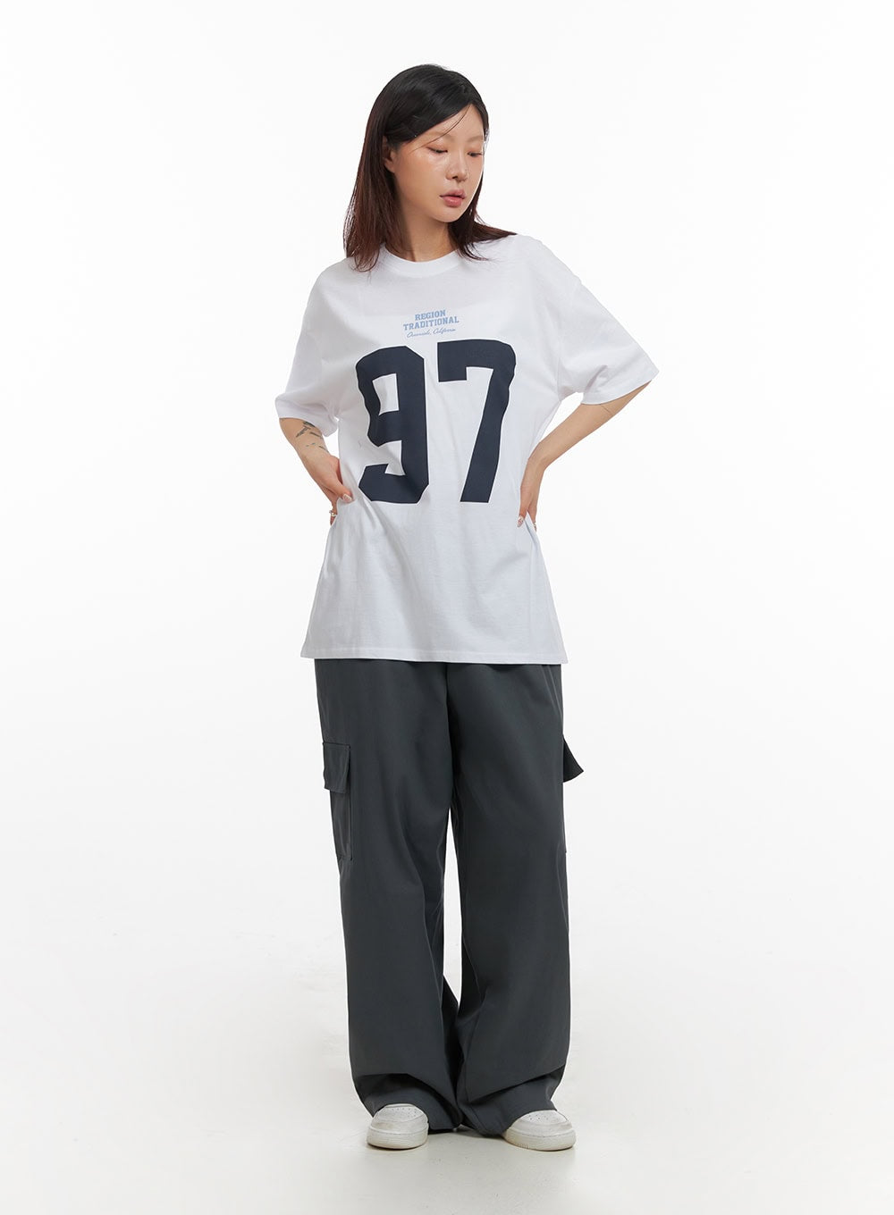 Oversized Graphic T-Shirt IY410