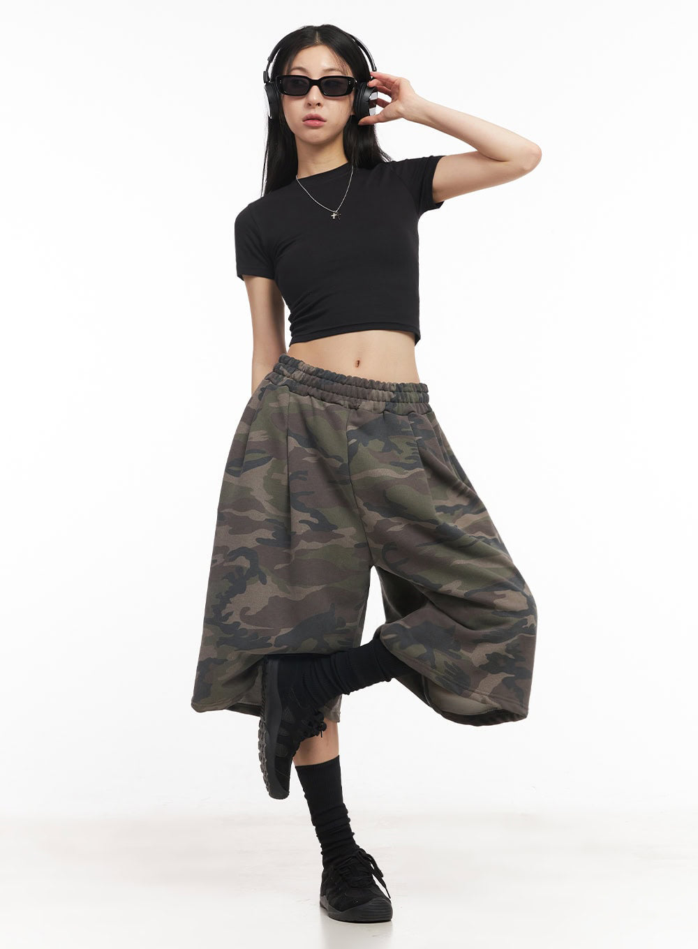 Essential Cotton Crop Top IY529