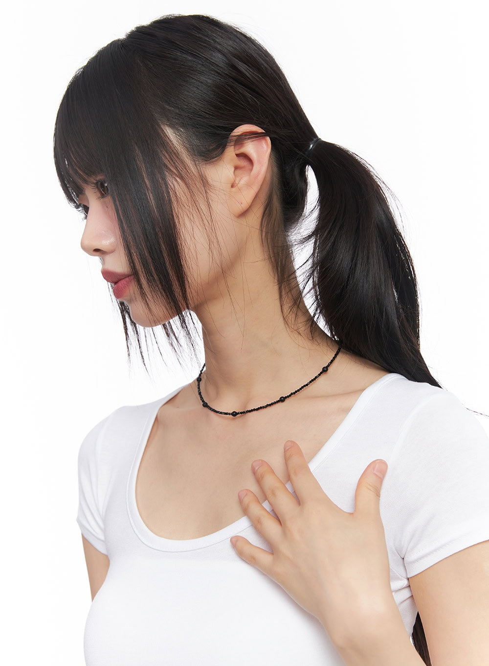 Beaded Choker Necklace CY512