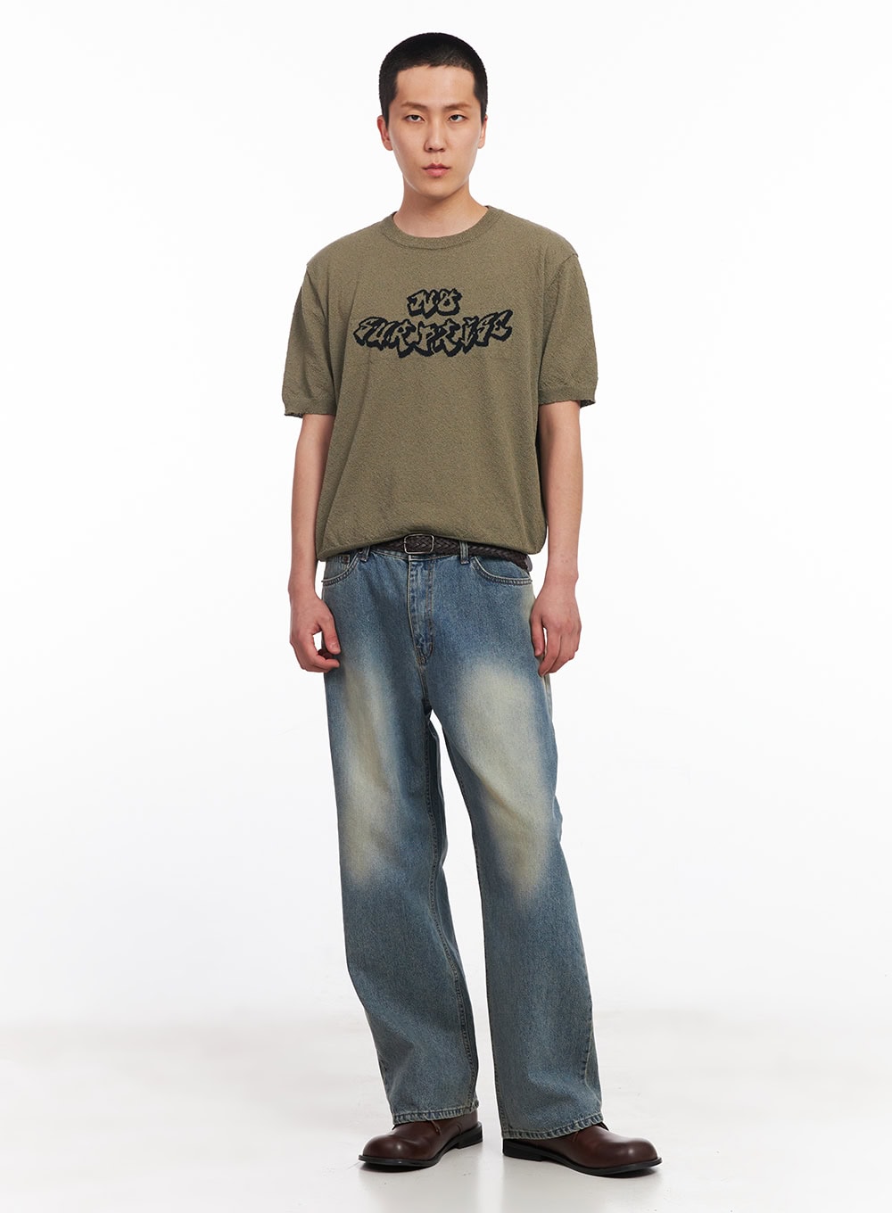 Men's Graphic Knit Tee IU512