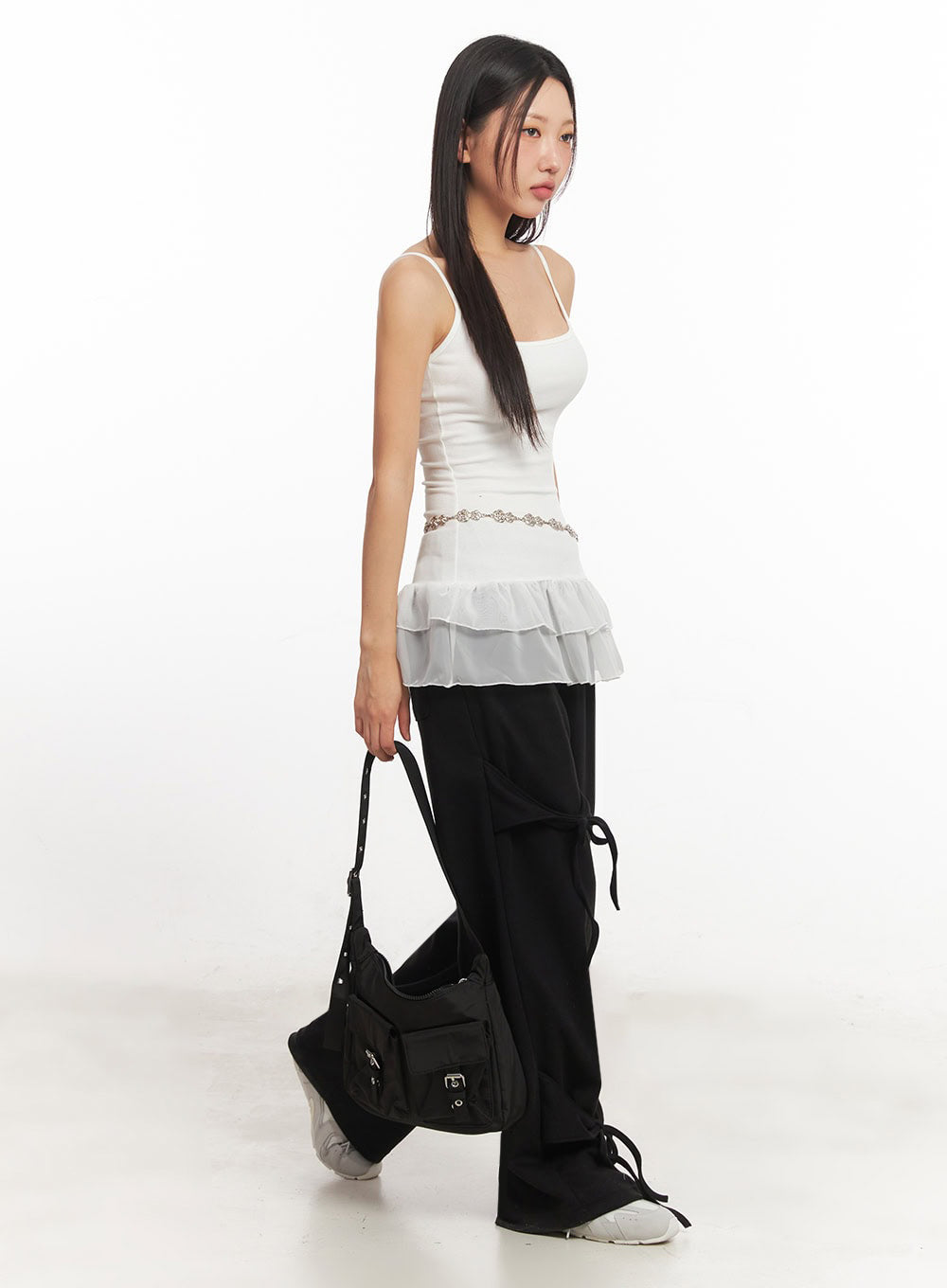 Glam Rose Chain Belt IA524