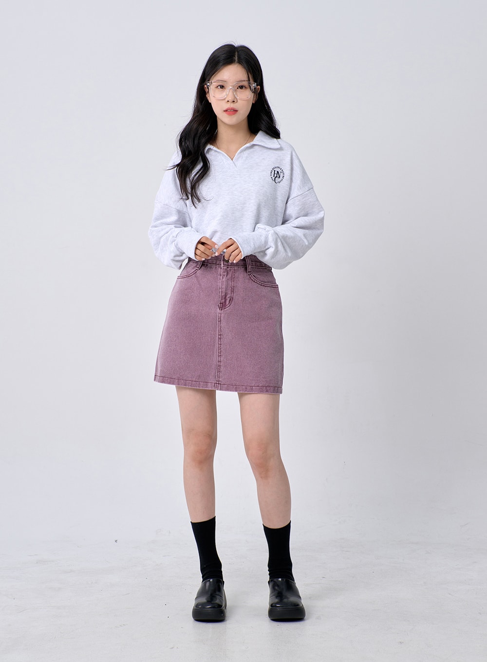 V-Neck Sweatshirt OM329