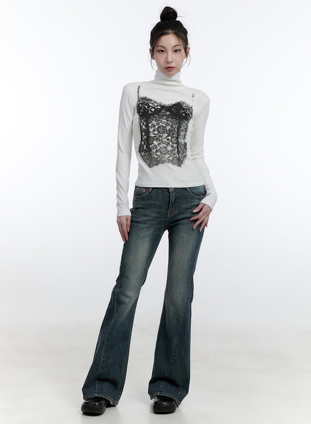 Mallory Skinny Bootcut Jeans CJ520
