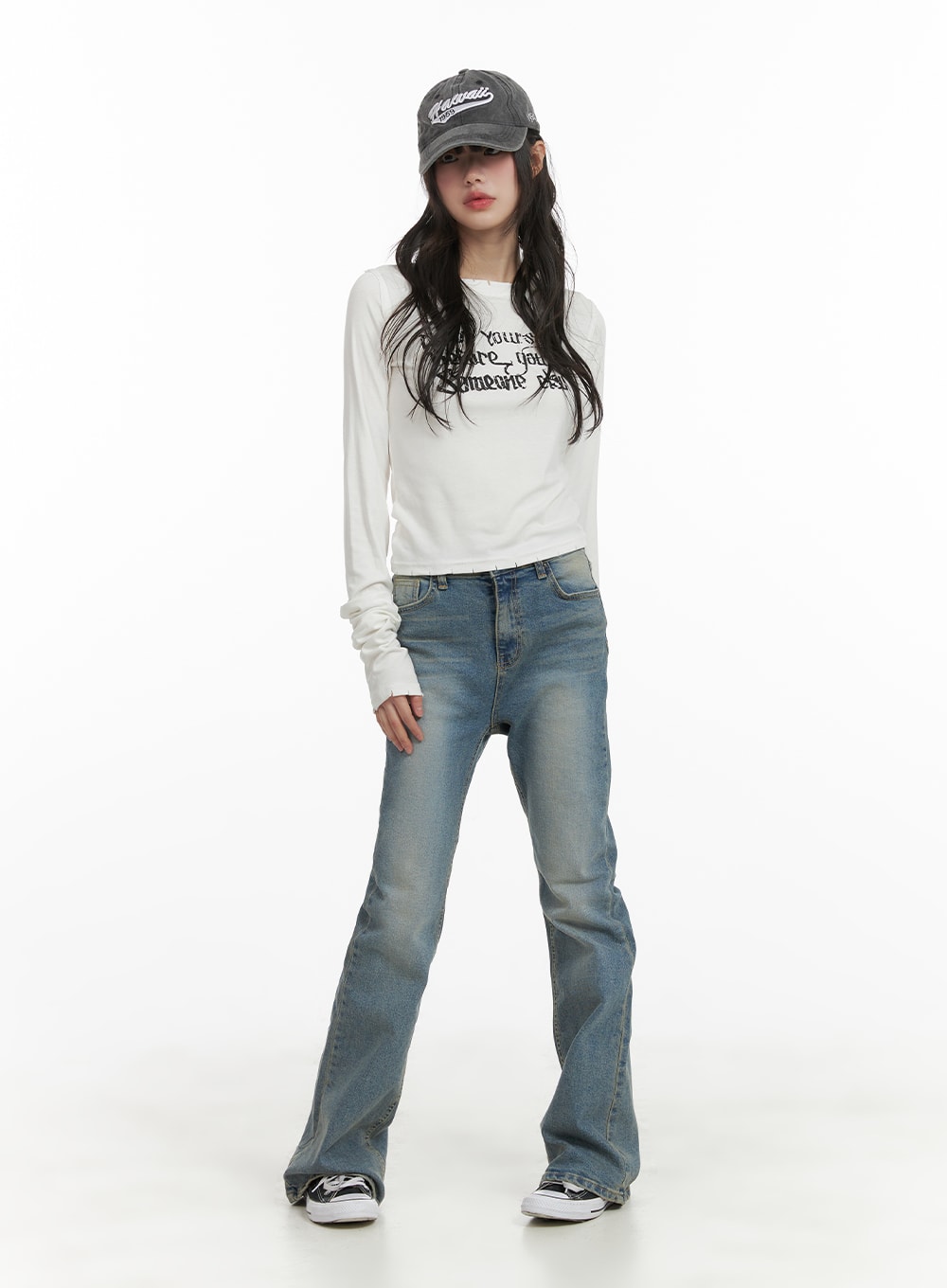Slim Fit Bootcut Jeans CA419