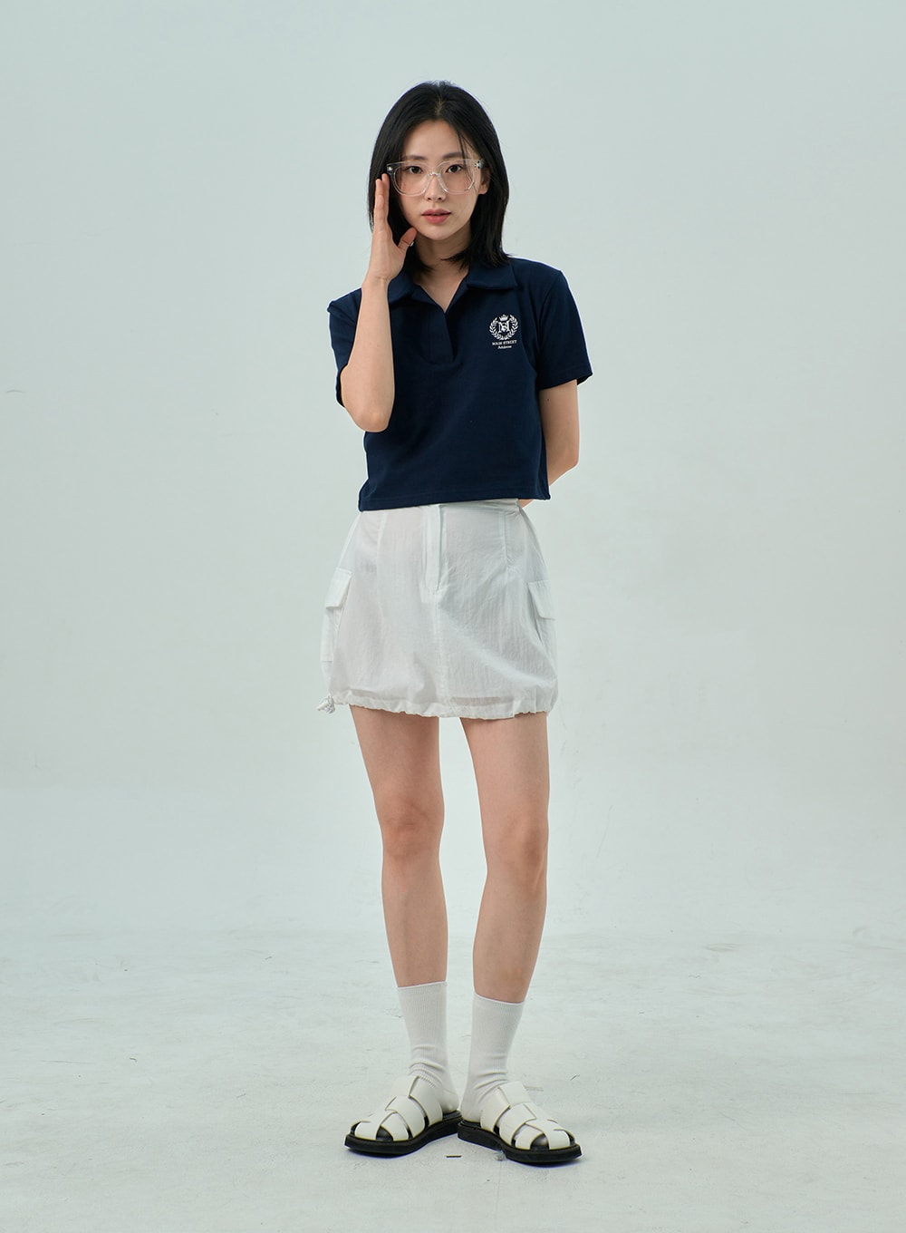 Short Sleeve Polo Top OY315