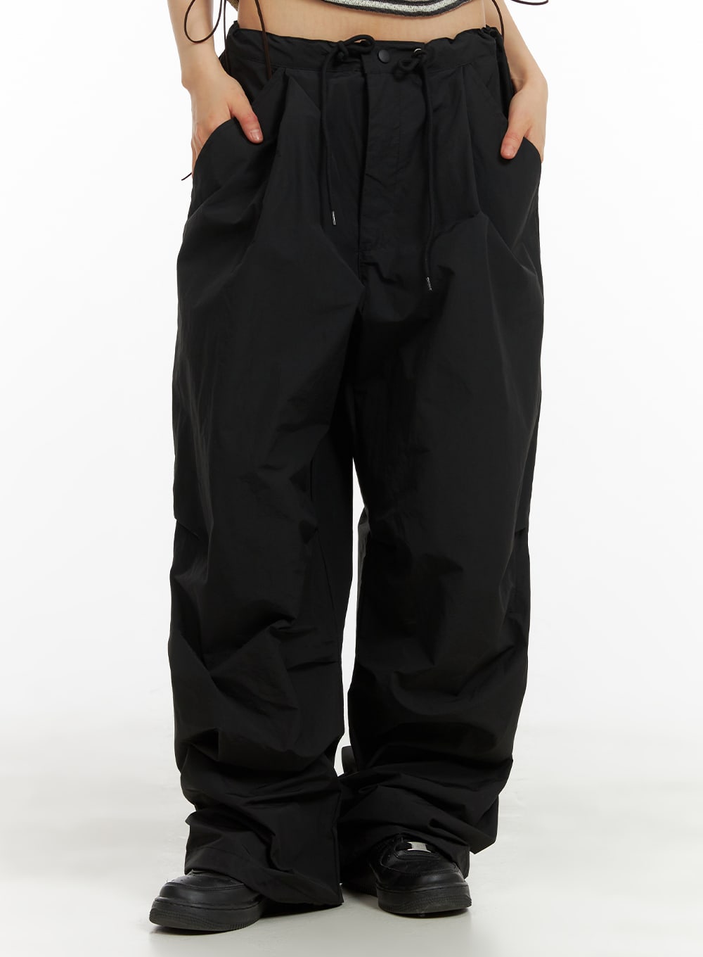 Drawstring Parachute Pants (Unisex) CA418