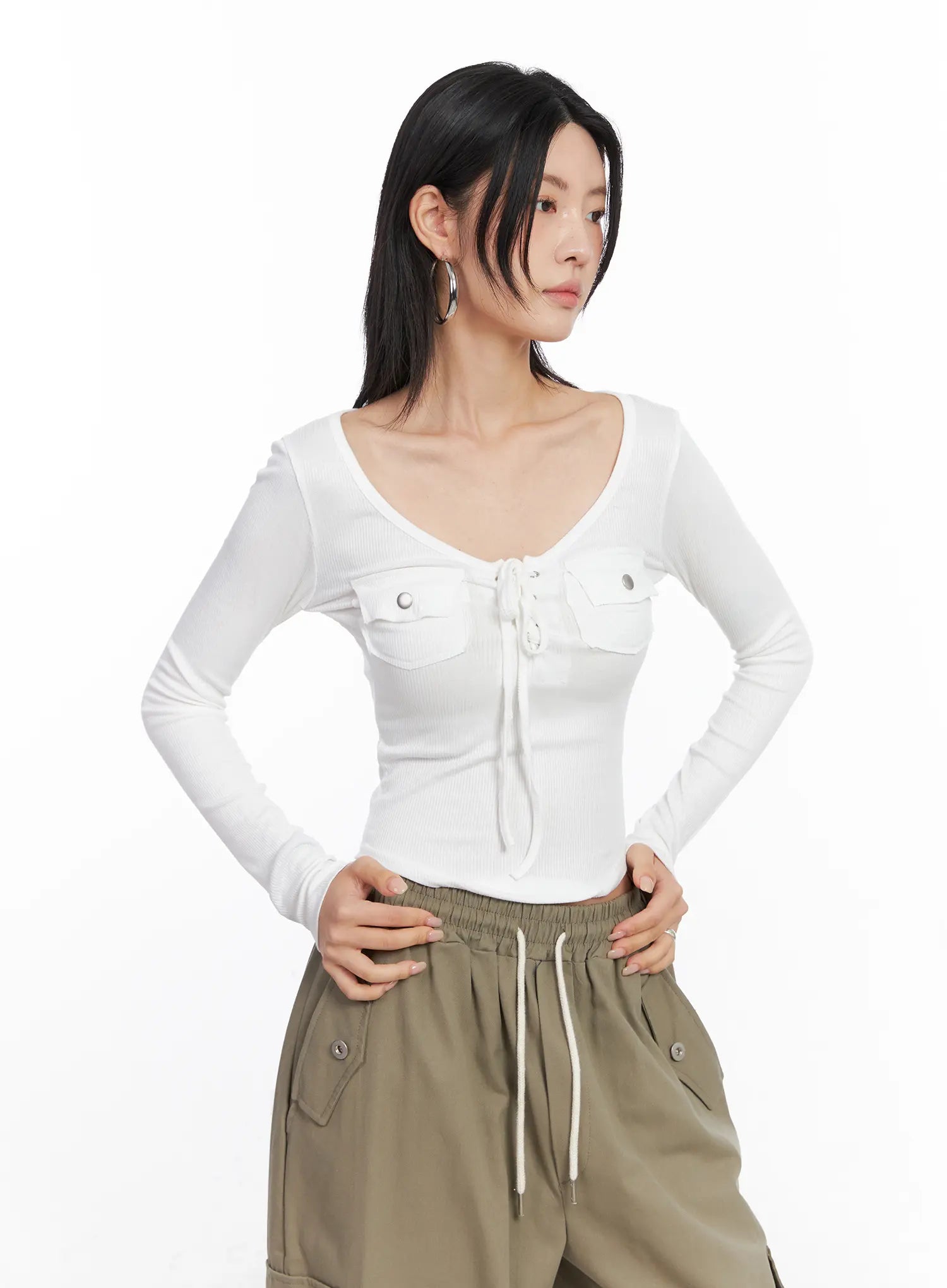 Crop Long Sleeve Corset CC1809