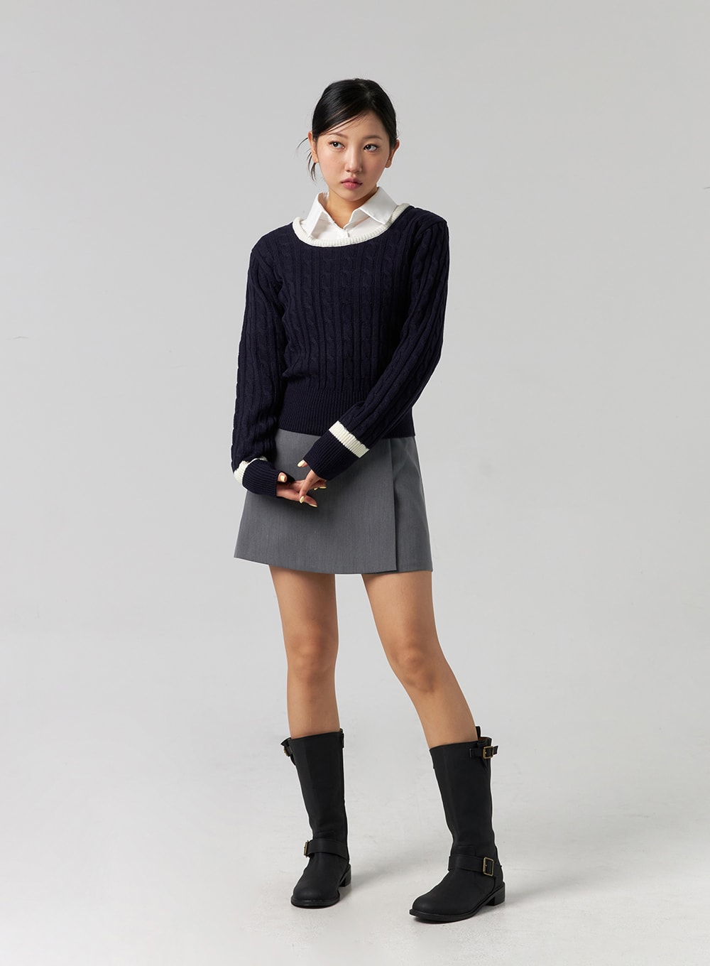 Classic Cable Knit Sweater CG329