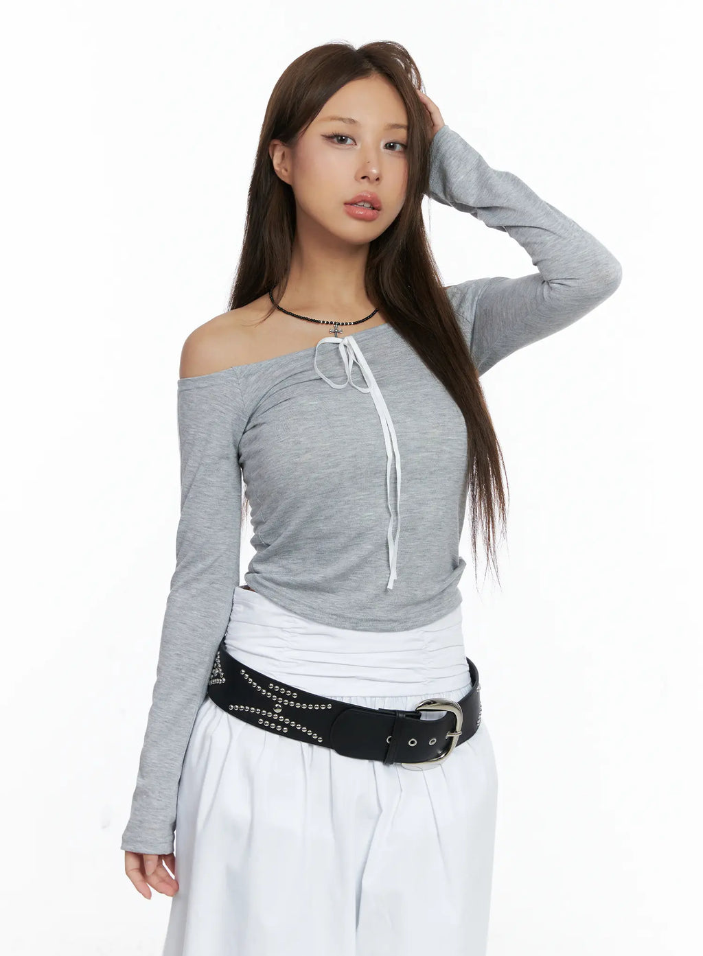 Trendy Track Stripe Long-Sleeve Top CS504