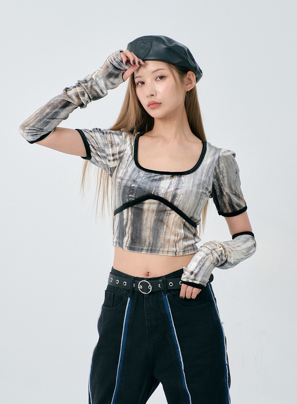 Round Shape Buckle Belt BD23