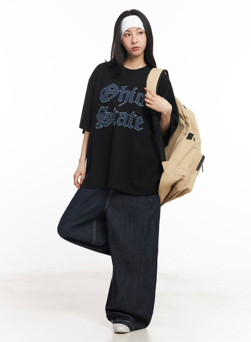 Ohio Patch Oversize T-Shirt IY529