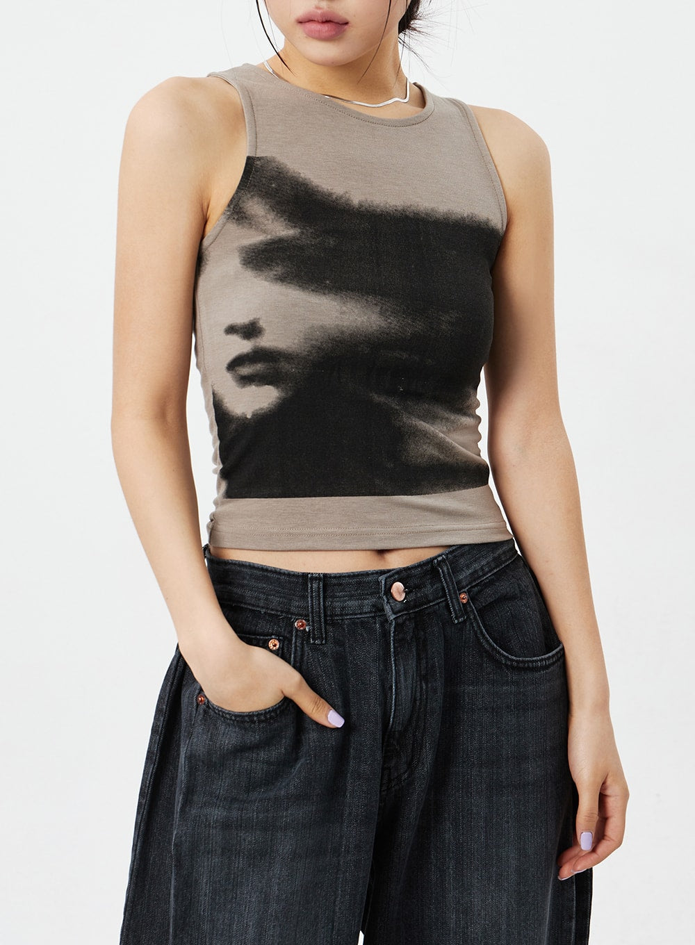 Graphic Tank Top CM324