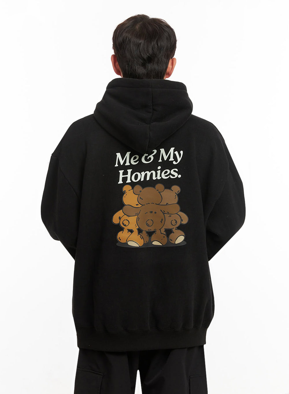 Men's Simple Oversized Hoodie ID431