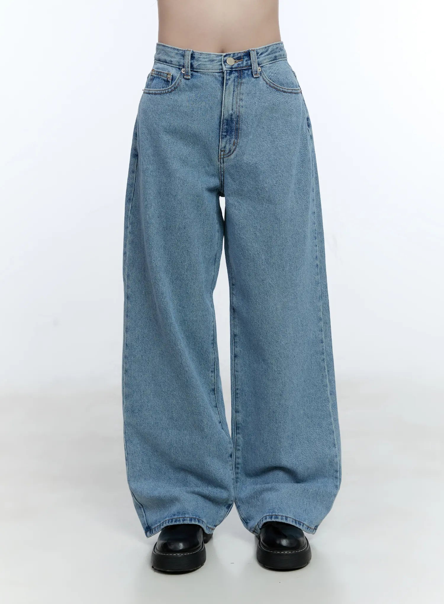 Marina Semi-Wide Denim Jeans CG514