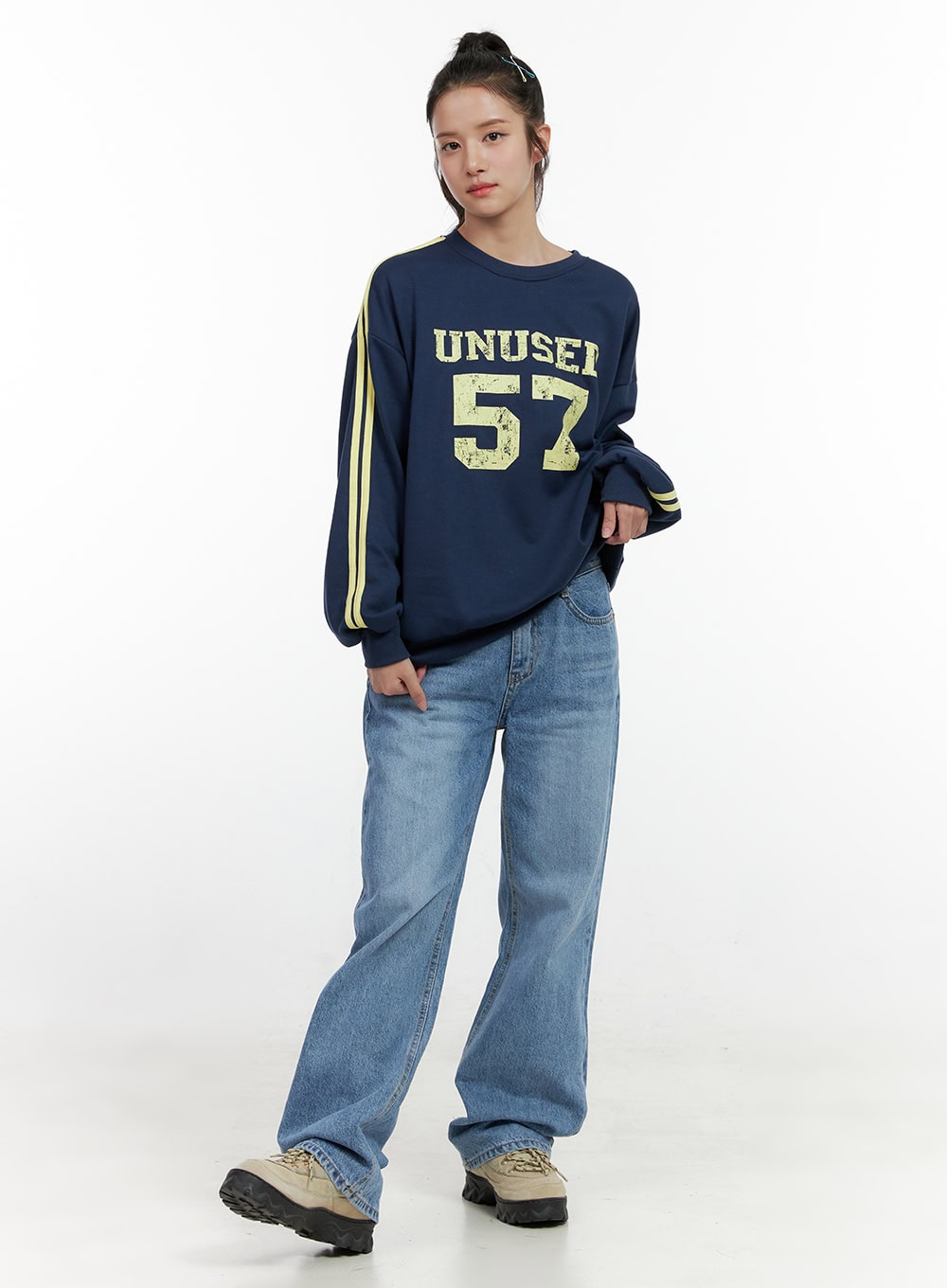 Carly Cloud Wide-Leg Jeans ON404