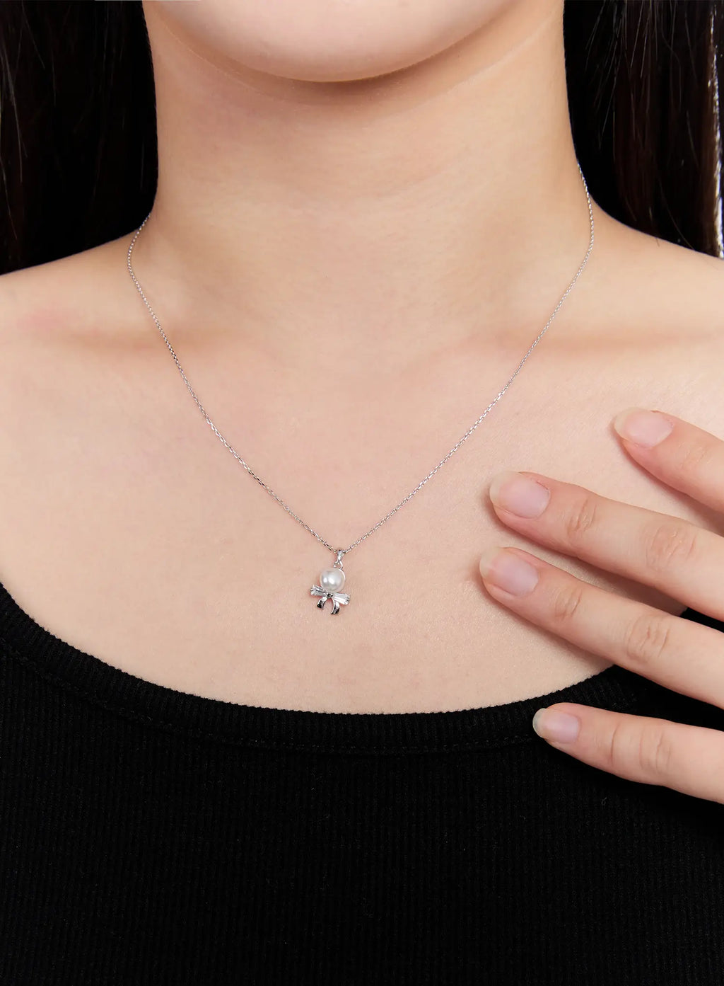 Meema Under Ribbon Necklace IU527