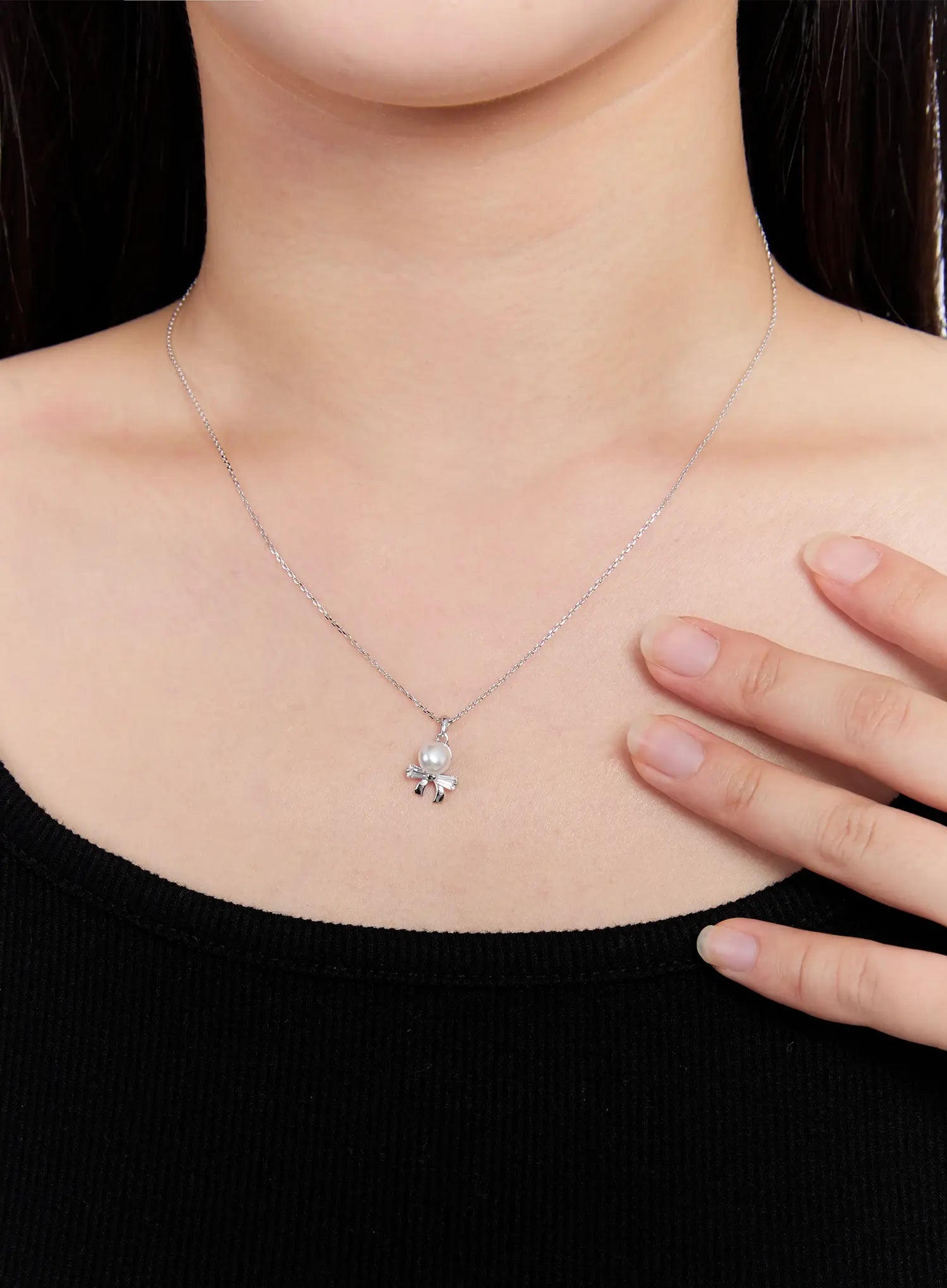 Meema Under Ribbon Necklace IU527