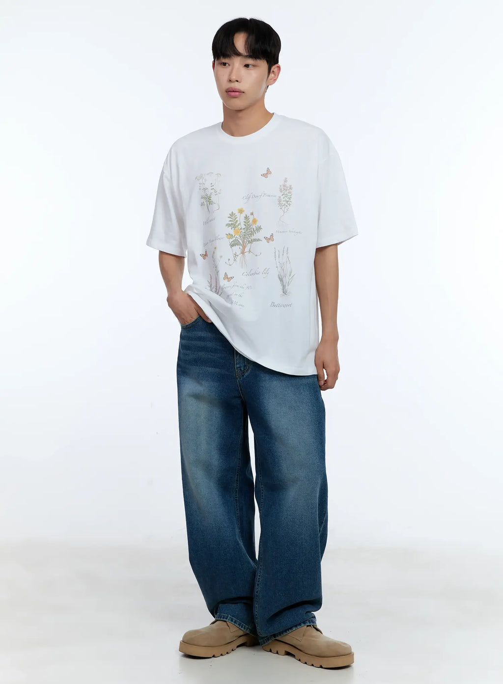 Men's Floral Summer Tee IL515