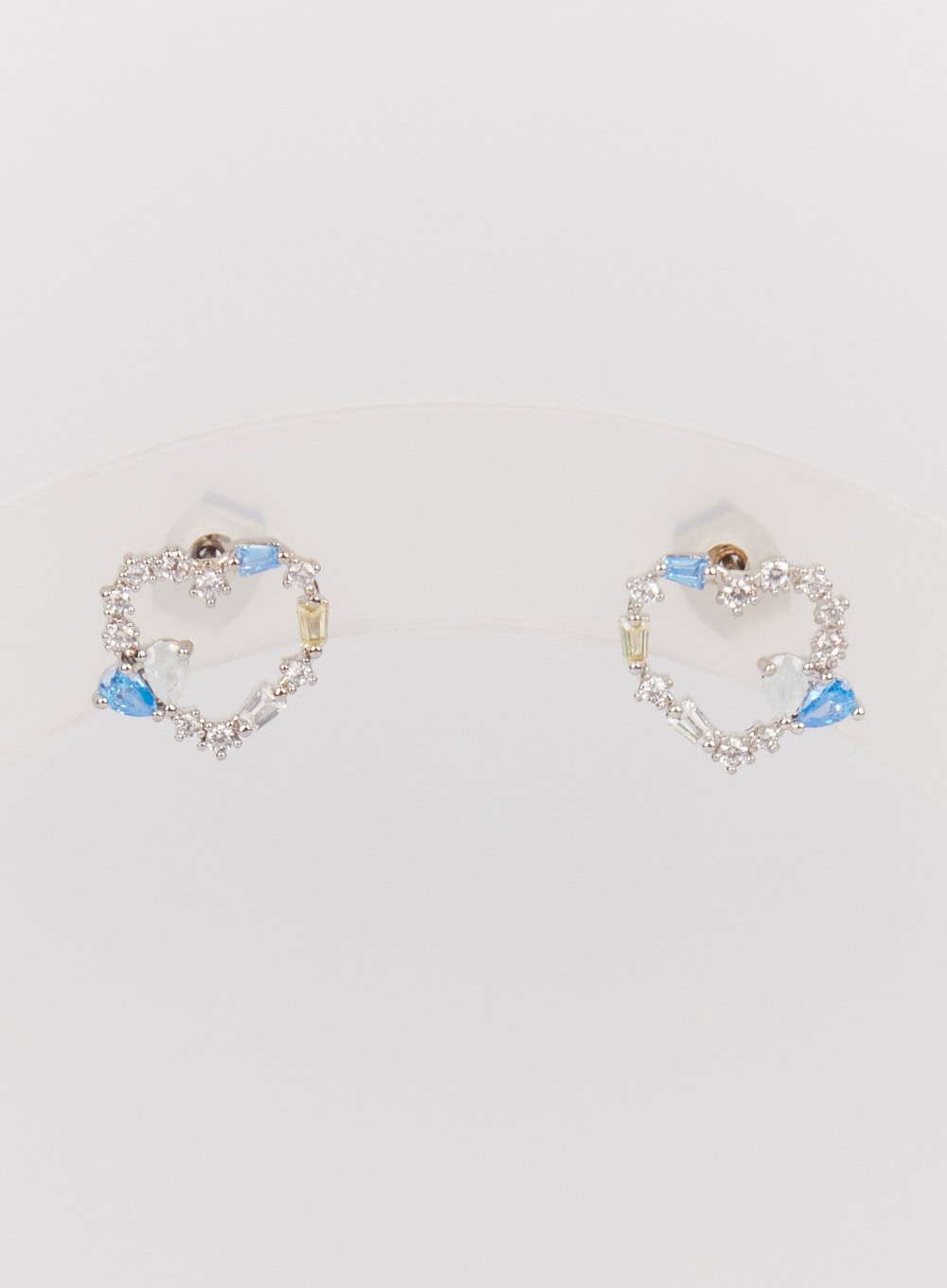 Sapphire Blue Cubic Earrings IM528