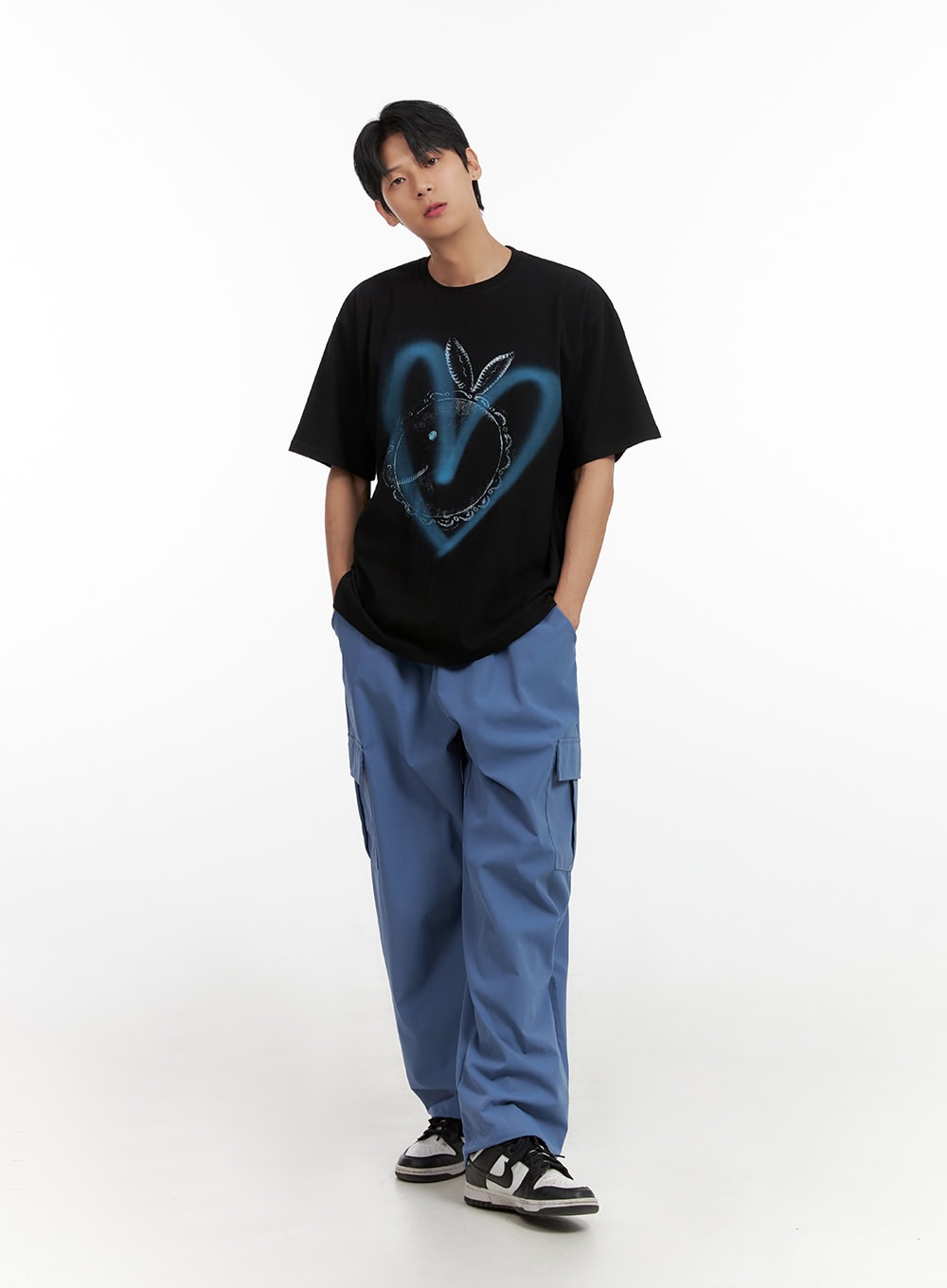 Men's Cotton Graphic T-Shirt IL403